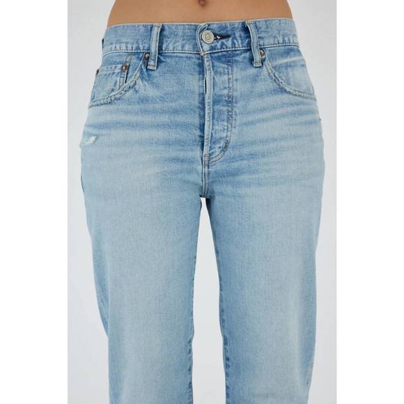 NEW MOUSSY cumberland straight jean in light blue - Picture 6 of 10